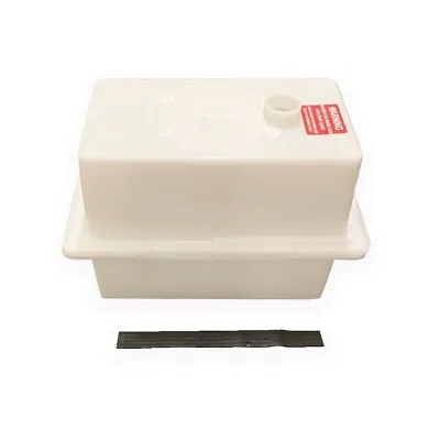 White Thick Plastic Vent Top & Bottom Battery Box RV Camper Boat Vapor Barrier • $36.49