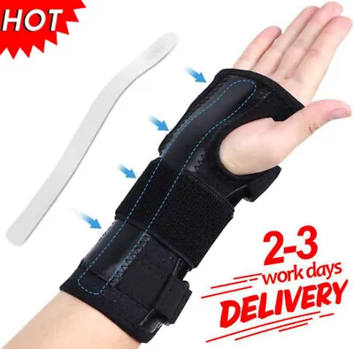 £10.89 • Buy Wrist Support For Splints Carpal Tunnel Sprain Injury Pain Arthritis Brace Night
