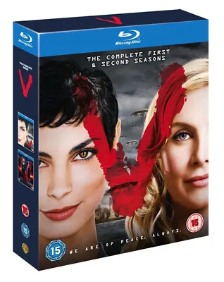 $30.95 • Buy V The Complete Series [Blu-ray Box Set] Seasons 1-2 TV Show Morena Baccarin