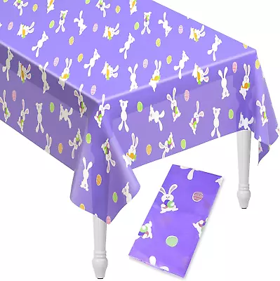 Easter Plastic Tablecloth Easter Table Cover Easter Chick Table Cover 137Cmx274C • £6.98