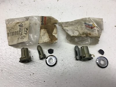 $70 • Buy Mopar NOS 1984-90 Jeep Wrangler Cherokee Wagoneer Pair Of Door Lock Cylinders