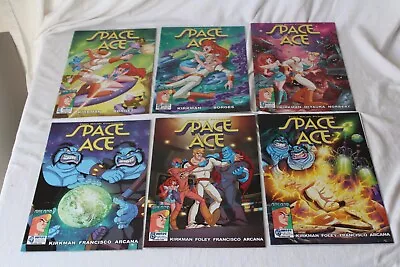 Space Ace (2009) #1-6 - Robert Kirkman Don Bluth Complete Set  Arcana Comics NM • $249.99