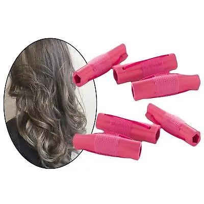 $11.99 • Buy Foam Hair Curlers Hair Rollers Set For Long Short Hair Easy To Carry No Clip