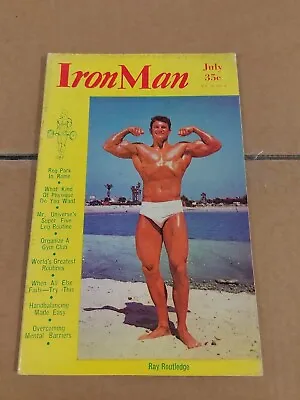 £4.99 • Buy Iron Man Vol 20 No 6 Bodybuilding Muscle Magazine Arnold Schwarzenegger Ironman