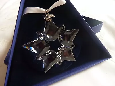 £64.99 • Buy Swarovski Annual Star Snowflake Christmas Ornament Decoration 2019 BNIB