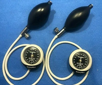 1 Welch Allyn DuraShock Integrated Aneroid Sphygmomanometer Gauge & Bulb  A/kp  • $59.96