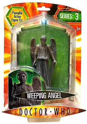 Doctor Who Series 3 Screaming Version Weeping Angel 2007 Action Figure NEW Wear+ • $49.99