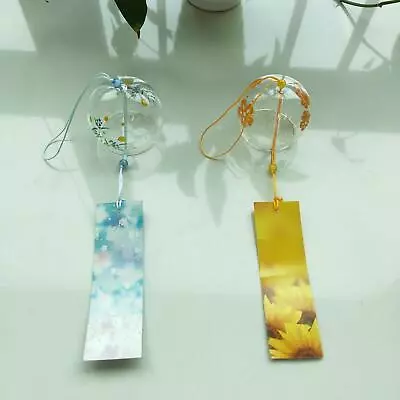 Japanese Style Pendant Glass Hanging Ornament Home Garden Window Car Decor • $17.89