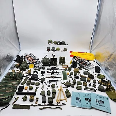 Vintage 12 Inch Military Action Figure Accessories Lot From GI Joe + Others 1:6  • $49.95