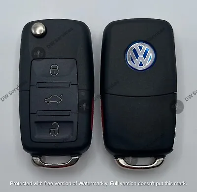 NEW! Volkswagen 4-button Flip Key Remote Fob 5K0837202 NBG010180T 48 CAN • $34.99