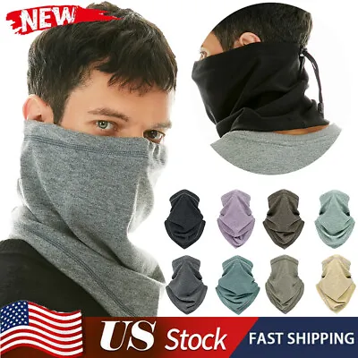 Winter Neck Warmer Gaiter Windproof Fleece Ski Face Mask Scarf For Cold Weather • $4.99
