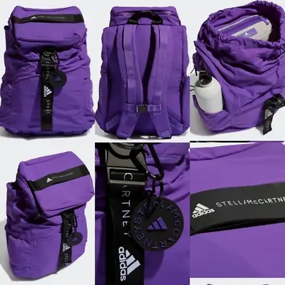 Adidas Stella McCartney Backpack Gym Bag Sack ASMC NWT Purple • $150