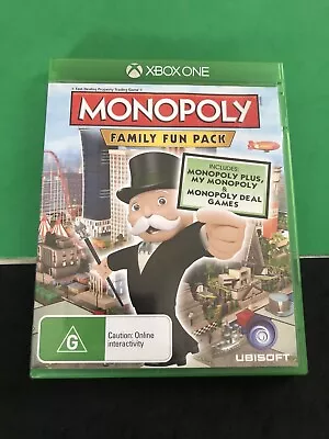 XBOX ONE Monopoly Family Fun Pack Game With Manual • $6