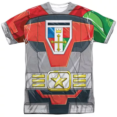 VOLTRON COSTUME Bold Licensed Front Print Men's Halloween Tee Shirt SM-3XL • $26.95