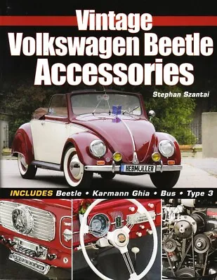 Vintage Volkswagen Beetle Accessories Manual: Karmann Ghia Bus Type 3 CT689 • $30.90