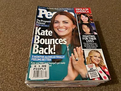 People Magazine 3/11/2014 Kate Middleton Amy Poehler Glenn Close Halle Berry • £8.99