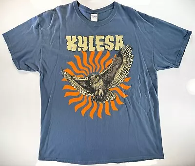 Vintage KYLESA Owl XL Stoner Rock Rare Design Concert T-shirt DOOM SLUDGE METAL • $24.98