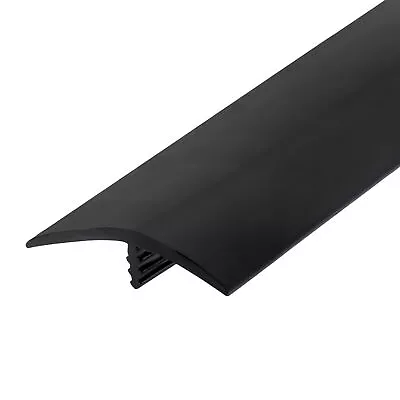 Outwater Plastic T-molding 1-9/16 Inch Black Flexible Polyethylene Off-Set Barb • $213.99