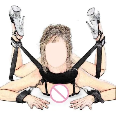 Bondage Adjustable Harness For Women Legs Spreader Straps Hand Anklecuff Couples • $12.89