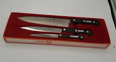 Zwilling J. A. Henckels 3 Piece Starter Knife Set Extra Gut Solingen Germany • $49.99