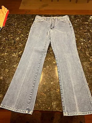 Wrangler Vintage 80s Cowboy Cut Original Fit Jeans (USA Made) Men's 30x32 • $5
