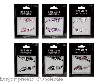 Eye Lash Stick Out Instant Gems Diamonds Self Adhesive Lashed • £3.33