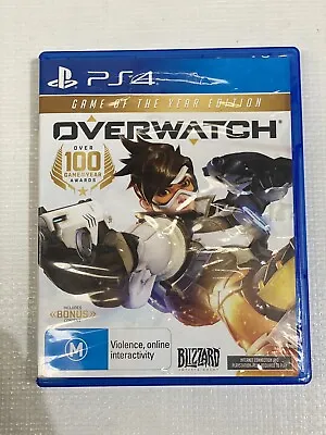 Overwatch Game Of The Year Edition PS4 Sony Playstation 4 • $45