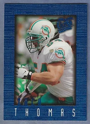$5.99 • Buy 1996 Fleer Ultra Sensations Blue #58 Zach Thomas Rookie Card Dolphins HOF!