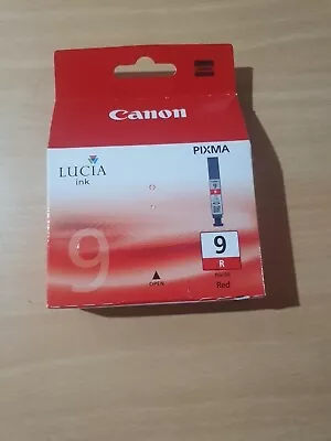 Genuine Authentic Canon 9 Red Ink Cartridge Pgi-9r • £6.99