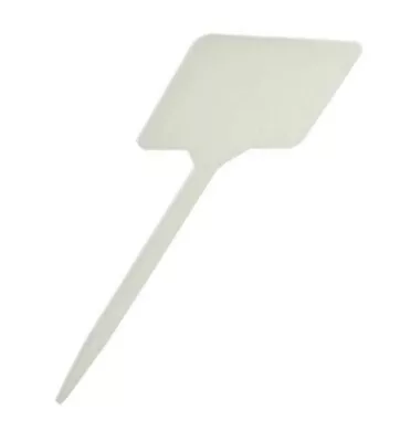 £9.95 • Buy Plastic Plant Labels Garden Markers T-Type Gardening Name Tags Herbs Pots White
