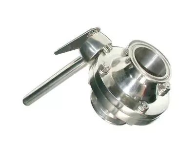 Tri-Clover 304 Stainless Steel Butterfly Valve 1-7/8  • $99.99