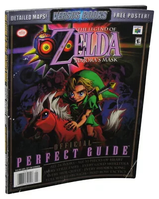 Nintendo Legend Of Zelda Majora's Mask Versus Official Strategy Guide Book • $74.69