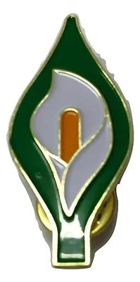 £3.99 • Buy Easter Lily Enamel Pin Badge  - Irish Republican Rebel 1916 Rising