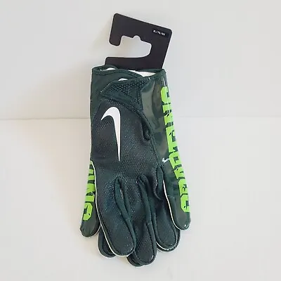 Nike Vapor Jet 7.0 Football Gloves NCAA Michigan State Spartans DX5214-315 Size • $149.99