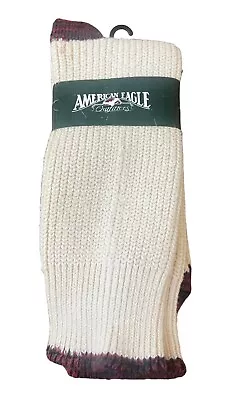 Deadstock Vtg 80s American Eagle Outfitters Tube Boot Slouch Socks USA 10-13 • $85.64