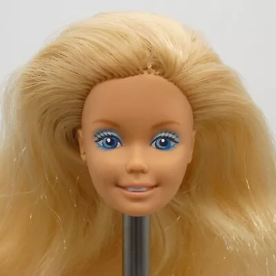 Barbie Magic Moves Doll Head Blonde SuperStar Philippines 1986 Mattel 2126 • $12.49