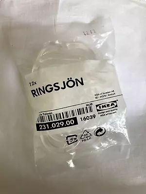 IKEA RINGSJÖN Shower Curtain Rings 1 Pack • £3.20