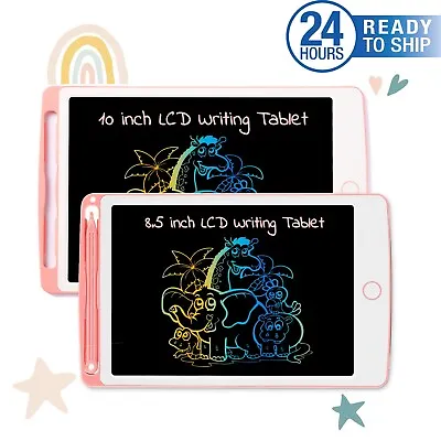 2PCS 10  Drawing Tablet Kids LCD Writing Board Magic Gift Electronic Doodle Pad • $7.99