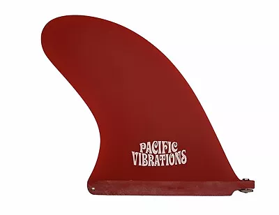 PACIFIC VIBRATIONS 9”  RED Fin Surfboard Longboard • $69.99