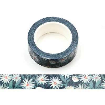 Little Daisy Decorative Floral Flower Washi Tape 15mm X 10 Meters • £3.74