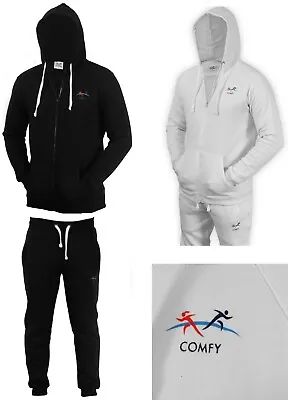 Mens Quality Fleece Track Suite Zipper Hoodie Jogging Joggers Bottom Regular  • £9.99