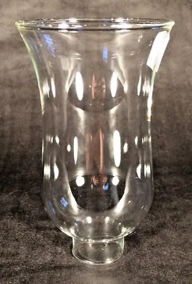 Clear Glass Hurricane Lamp Shade Candle Chandelier Sconce Light 3 1/2  X 6 1/2  • $19.40