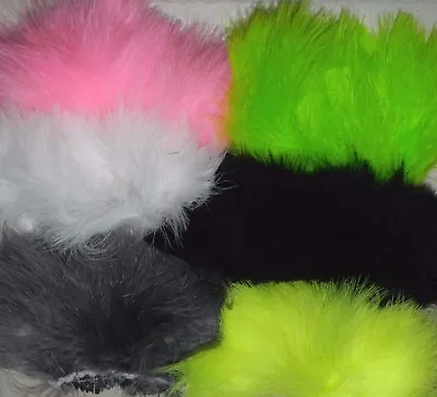 Nimrod's Tackle 1/4 OZ STRUNG BLOOD QUILL MARABOU FEATHERS  PICK FROM 30+ COLORS • $3.49