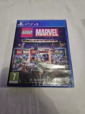 Lego Marvel Collection Triple Pack Avengers & Super Heroes 1+2 PS4 Game • £17.99