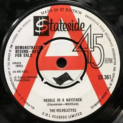 Velvelettes / Needle In A Haystack Uk-Original • $228.04