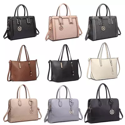 Women Designer Handbag  Satchel Tote Bag Shoulder A4 Bag Lady Work Brief Case  • £19.99