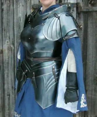 Medieval Lady Armor Cuirass Jacket Skirt. Armor  Queen Of The Elven  Halloween • $392.20