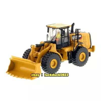 DM CAT HO Scale 1/87 966M Wheel Loader Forklift DieCast Model Toy Vehicle 85948 • $43.07