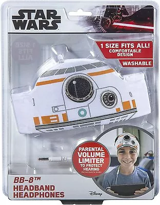 Star Wars Kids Headphones With Headband Parent Volume Limited With Ultra Thin St • $15.99