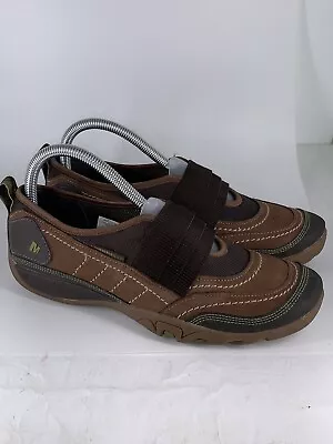 Merrell Mimosa Band Dusty Brown Slip-On Comfort Shoes Womens Size 8.5 • $24.99